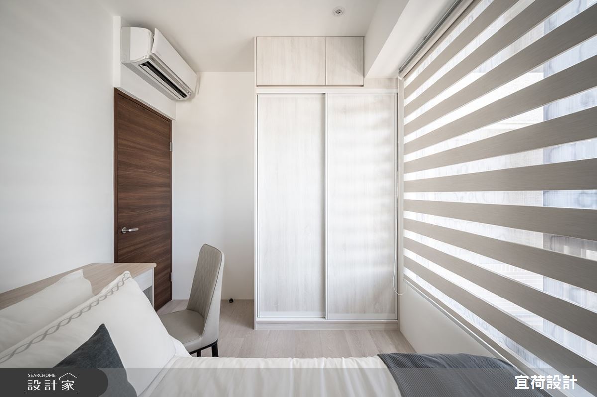 14坪新成屋(5年以下)＿簡約風臥室案例圖片＿宜荷設計＿宜荷_純粹之18