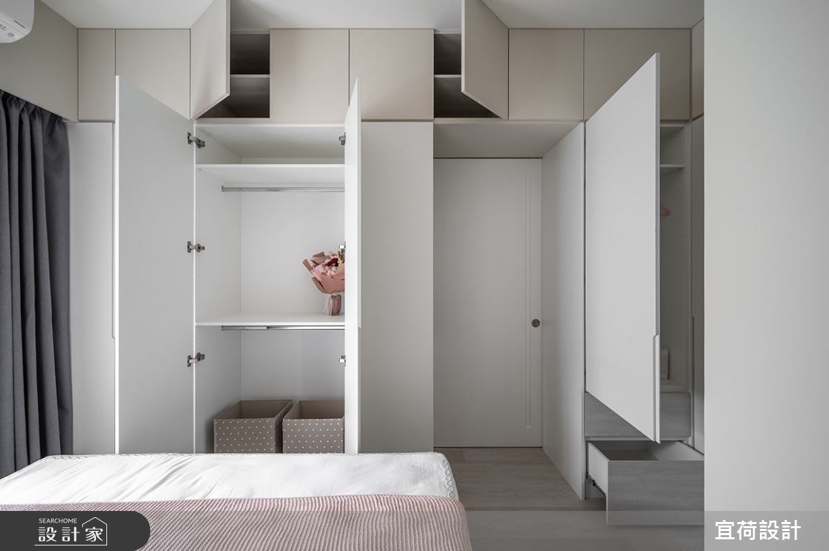 35坪新成屋(5年以下)＿北歐風臥室案例圖片＿宜荷設計＿宜荷_暖蒔之28