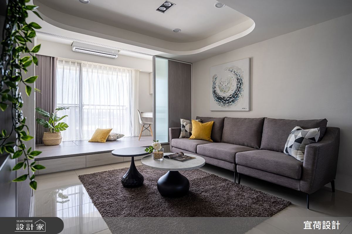 新成屋(5年以下)＿混搭風客廳案例圖片＿宜荷設計＿宜荷_舒活之4