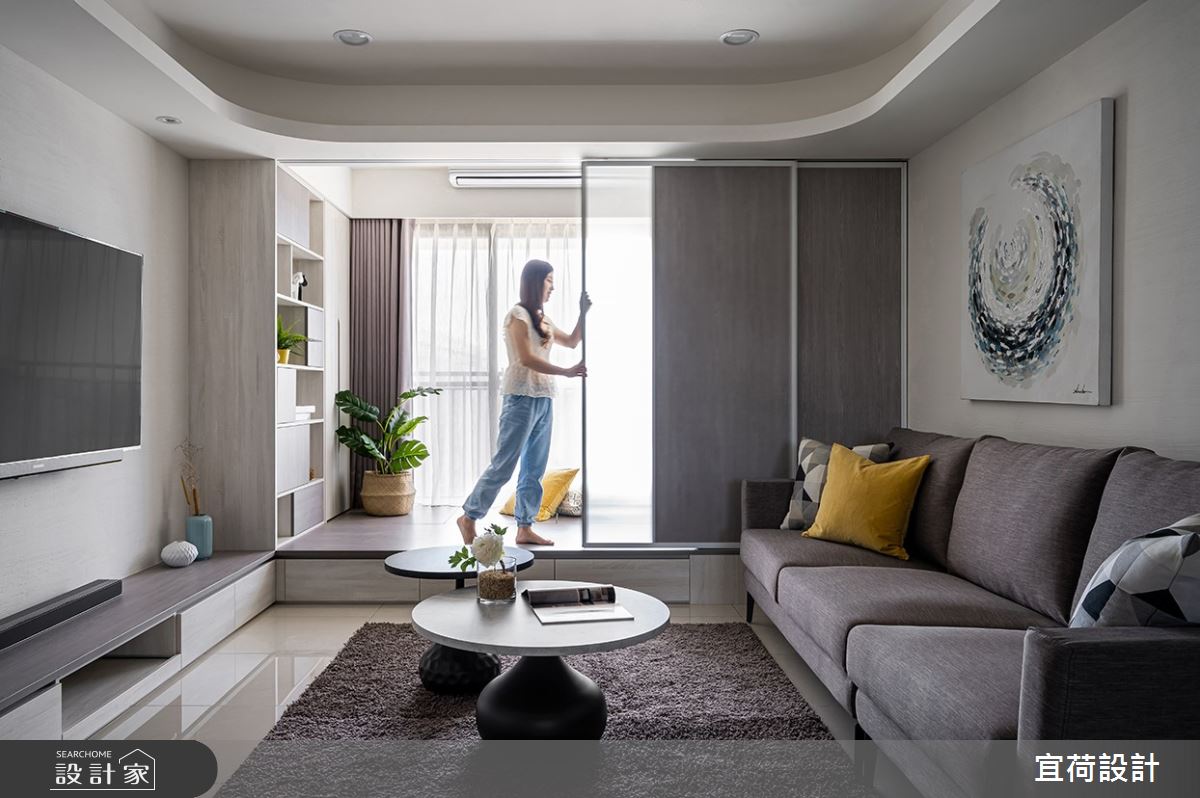 新成屋(5年以下)＿混搭風客廳案例圖片＿宜荷設計＿宜荷_舒活之6