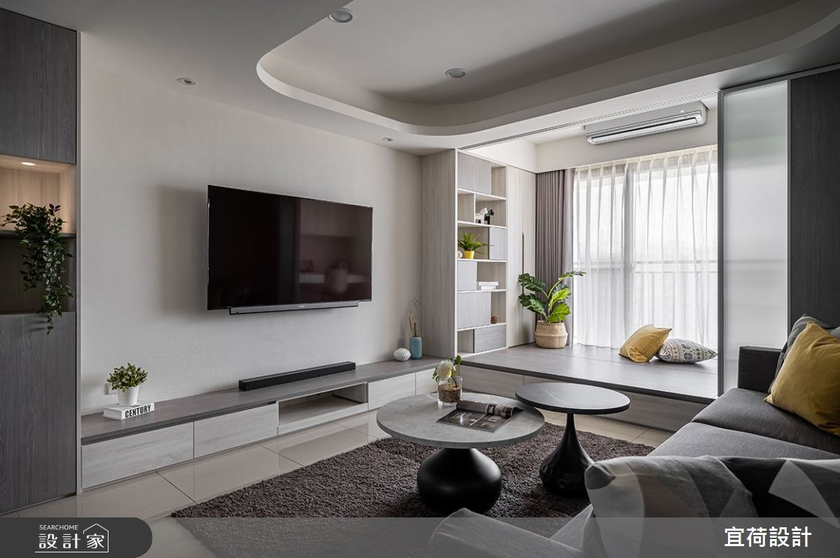 新成屋(5年以下)＿混搭風客廳案例圖片＿宜荷設計＿宜荷_舒活之7