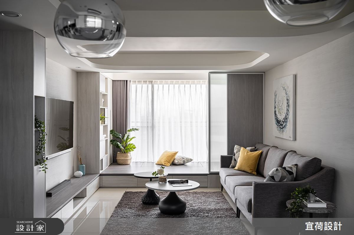 新成屋(5年以下)＿混搭風客廳案例圖片＿宜荷設計＿宜荷_舒活之8