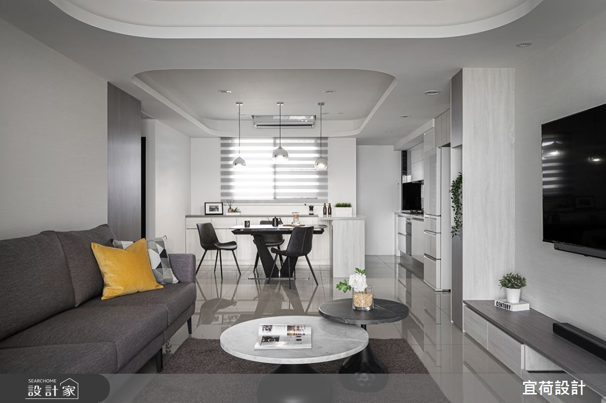 新成屋(5年以下)＿混搭風客廳案例圖片＿宜荷設計＿宜荷_舒活之14