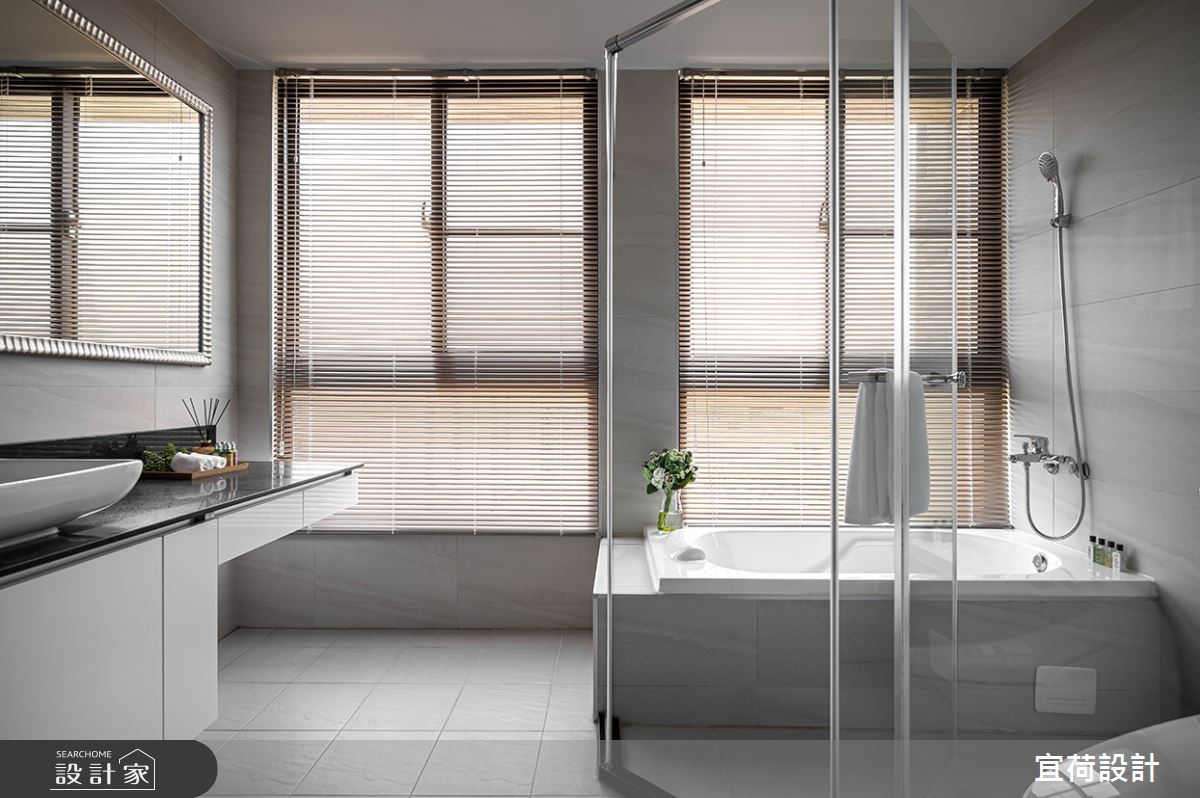 新成屋(5年以下)＿混搭風浴室案例圖片＿宜荷設計＿宜荷_舒活之25