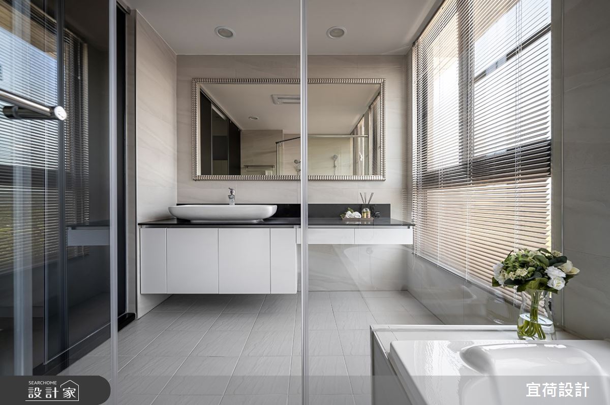新成屋(5年以下)＿混搭風浴室案例圖片＿宜荷設計＿宜荷_舒活之26