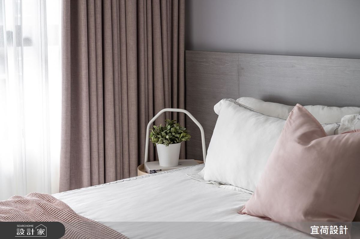 32坪新成屋(5年以下)＿北歐風臥室案例圖片＿宜荷設計＿宜荷_慢活之18