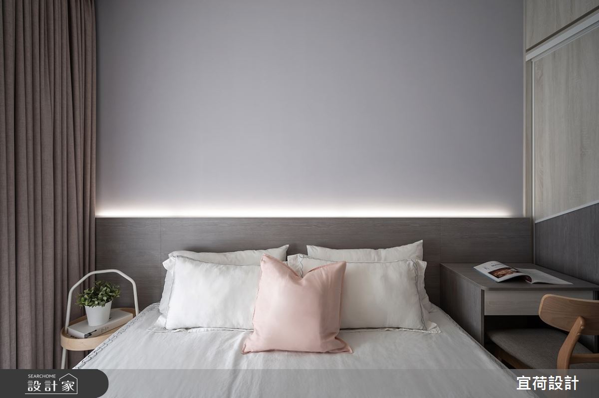 32坪新成屋(5年以下)＿北歐風臥室案例圖片＿宜荷設計＿宜荷_慢活之19