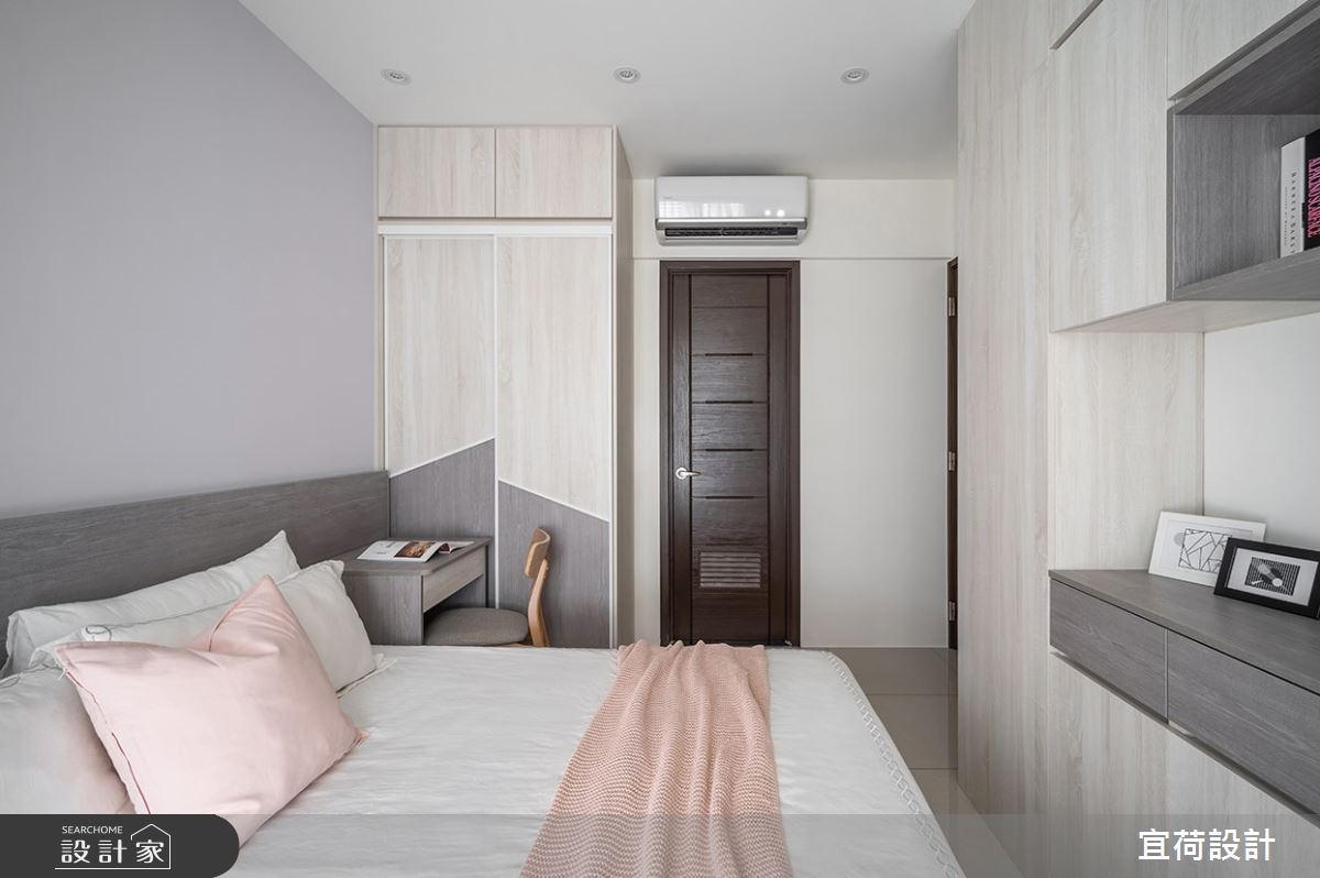 32坪新成屋(5年以下)＿北歐風臥室案例圖片＿宜荷設計＿宜荷_慢活之20