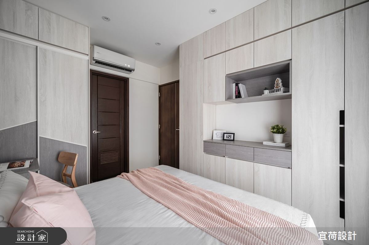 32坪新成屋(5年以下)＿北歐風臥室案例圖片＿宜荷設計＿宜荷_慢活之21