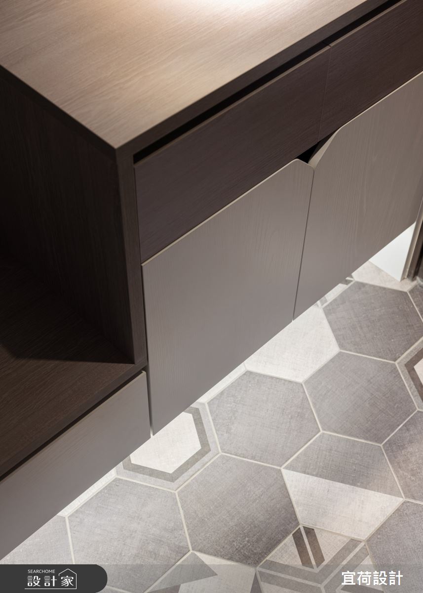 38坪新成屋(5年以下)＿北歐風玄關案例圖片＿宜荷設計＿宜荷_心之所向之6