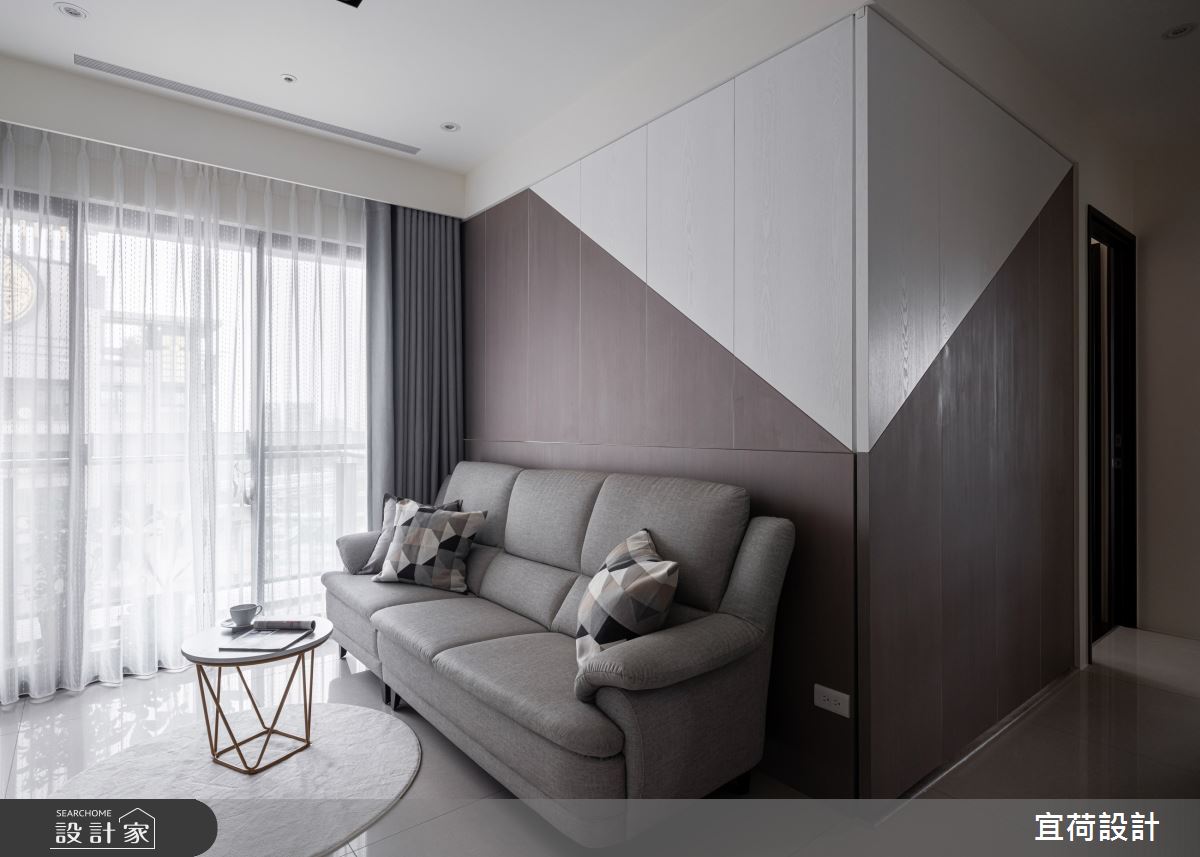 38坪新成屋(5年以下)＿北歐風客廳案例圖片＿宜荷設計＿宜荷_心之所向之13