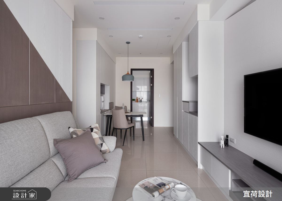 38坪新成屋(5年以下)＿北歐風客廳案例圖片＿宜荷設計＿宜荷_心之所向之14