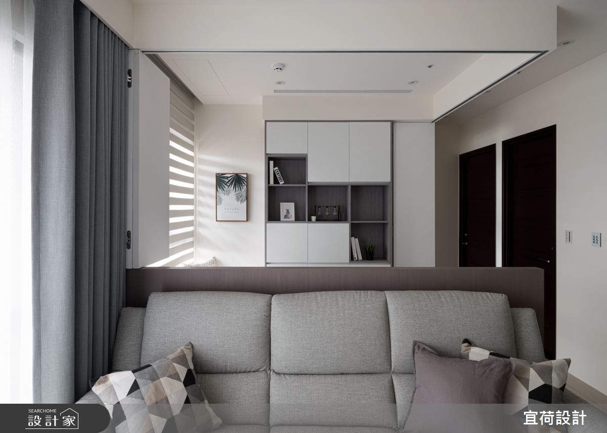 38坪新成屋(5年以下)＿北歐風客廳案例圖片＿宜荷設計＿宜荷_心之所向之15