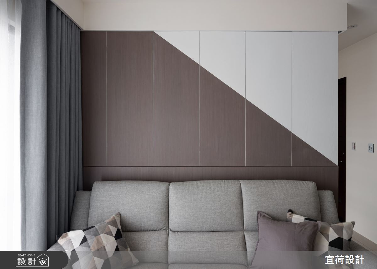 38坪新成屋(5年以下)＿北歐風客廳案例圖片＿宜荷設計＿宜荷_心之所向之16