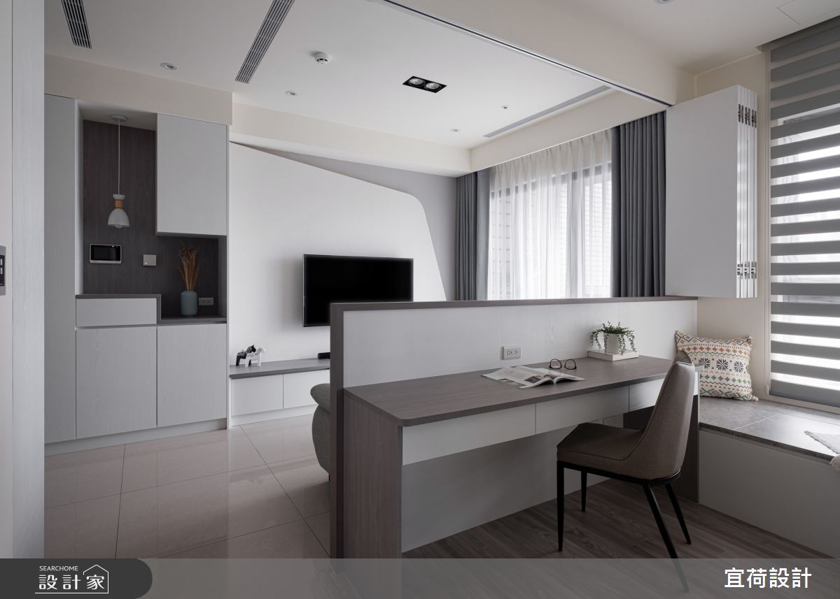 38坪新成屋(5年以下)＿北歐風書房案例圖片＿宜荷設計＿宜荷_心之所向之20