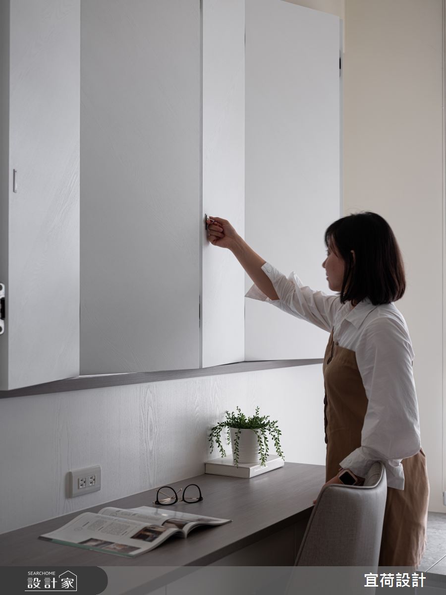 38坪新成屋(5年以下)＿北歐風書房案例圖片＿宜荷設計＿宜荷_心之所向之25