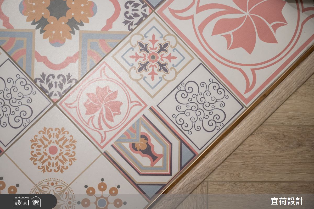 40坪老屋(16~30年)＿混搭風廚房案例圖片＿宜荷設計＿宜荷_繽紛之17