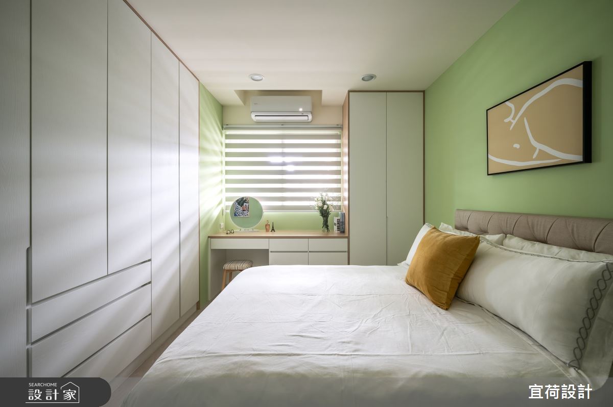 40坪老屋(16~30年)＿混搭風臥室案例圖片＿宜荷設計＿宜荷_繽紛之20