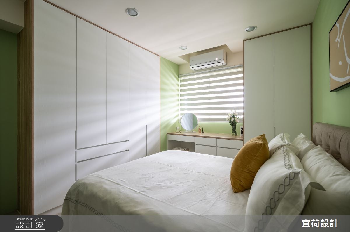 40坪老屋(16~30年)＿混搭風臥室案例圖片＿宜荷設計＿宜荷_繽紛之22