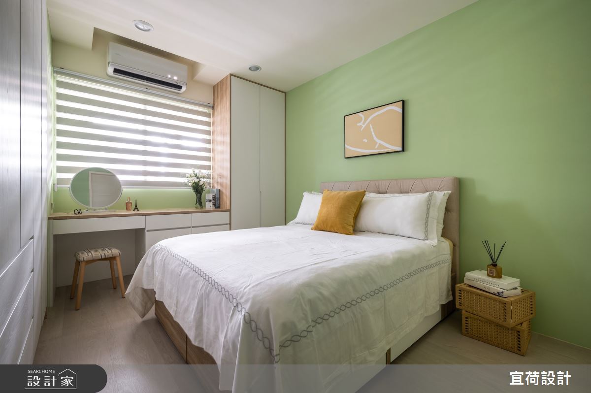 40坪老屋(16~30年)＿混搭風臥室案例圖片＿宜荷設計＿宜荷_繽紛之21