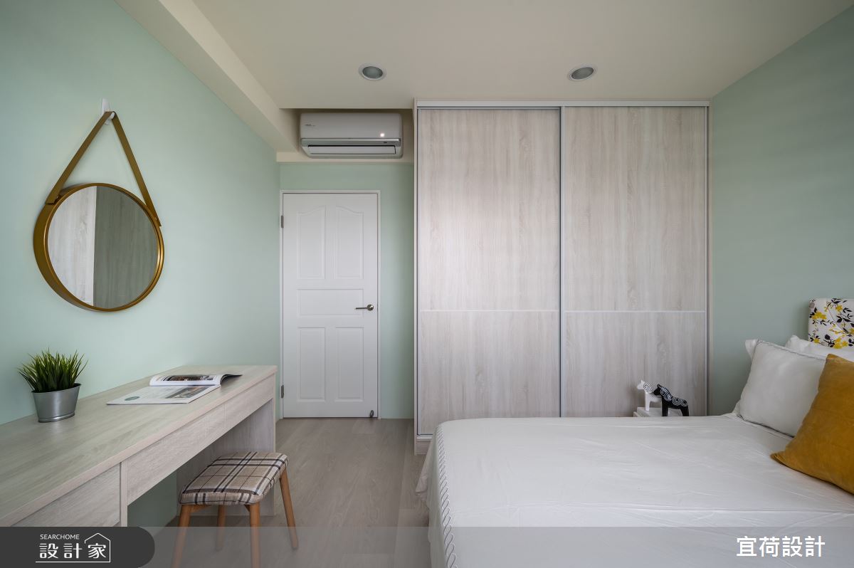 40坪老屋(16~30年)＿混搭風臥室案例圖片＿宜荷設計＿宜荷_繽紛之28