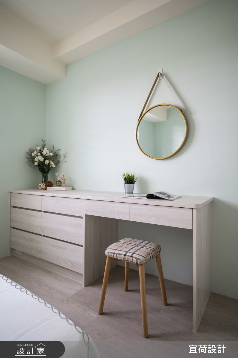40坪老屋(16~30年)＿混搭風臥室案例圖片＿宜荷設計＿宜荷_繽紛之29