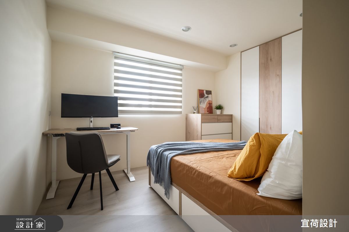 40坪老屋(16~30年)＿混搭風臥室案例圖片＿宜荷設計＿宜荷_繽紛之30