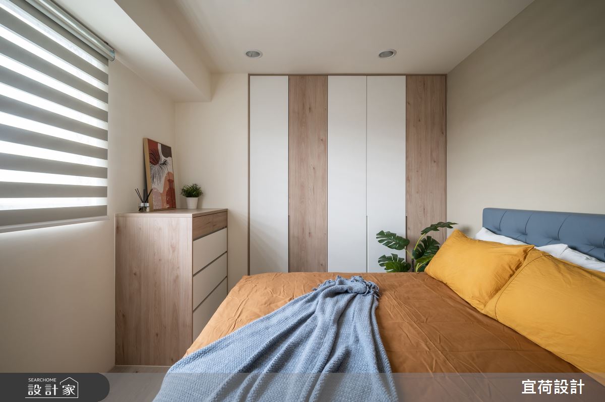 40坪老屋(16~30年)＿混搭風臥室案例圖片＿宜荷設計＿宜荷_繽紛之31