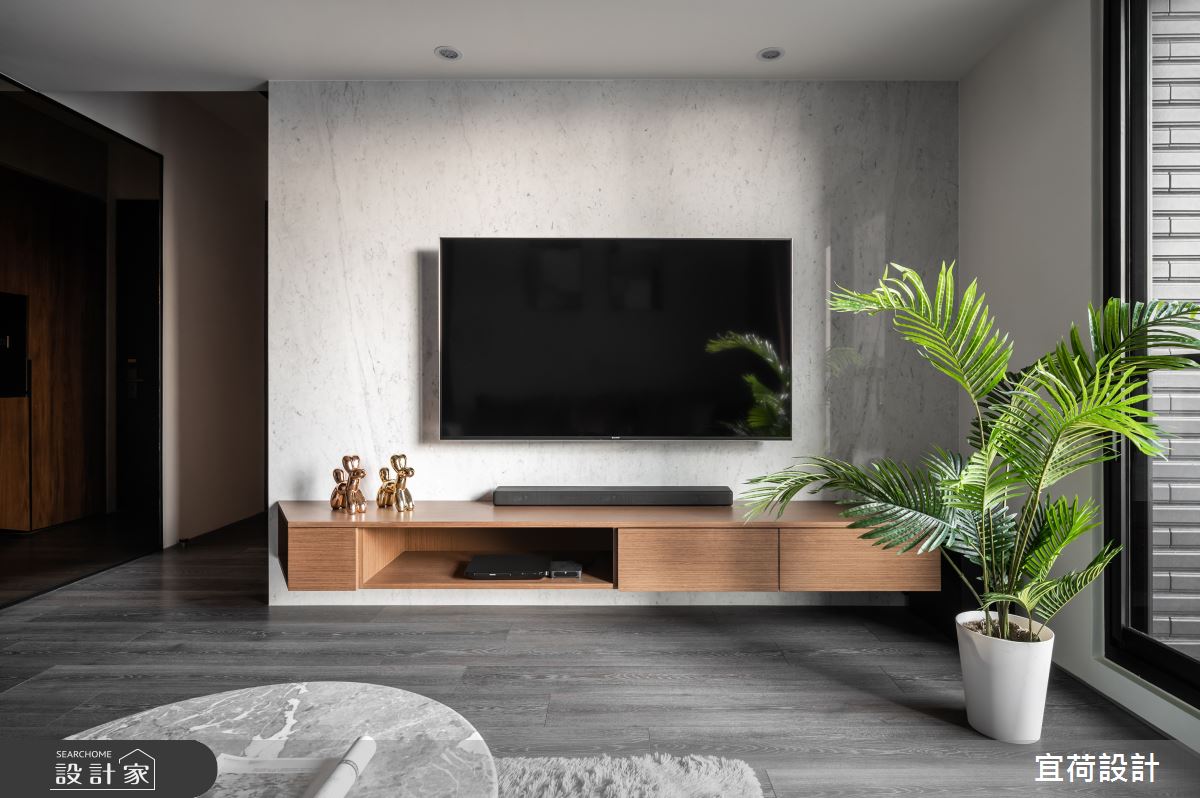 26坪預售屋＿現代風客廳案例圖片＿宜荷設計＿宜荷_倆人之10