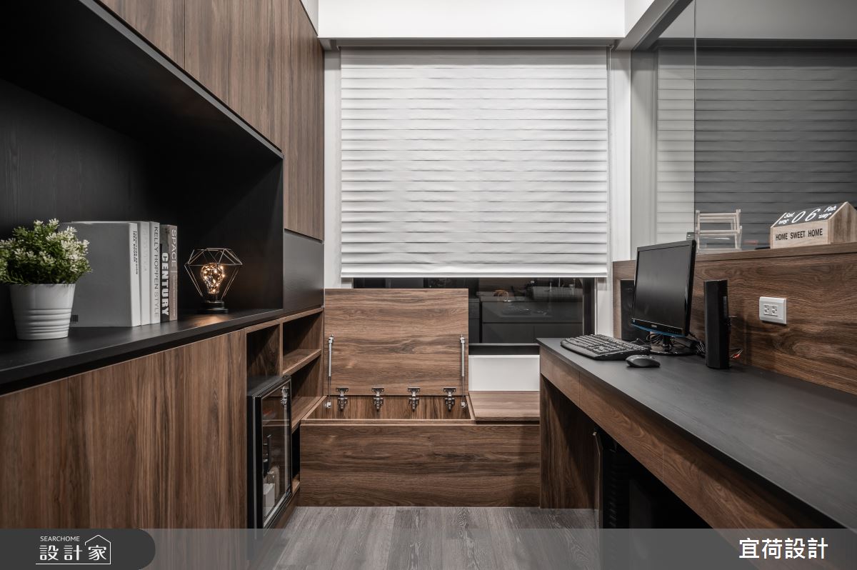 26坪預售屋＿現代風書房案例圖片＿宜荷設計＿宜荷_倆人之29