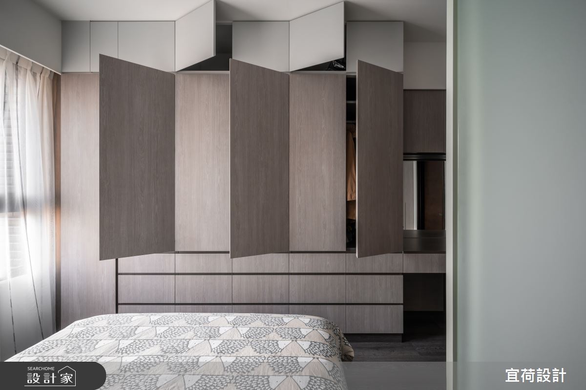 26坪預售屋＿現代風臥室案例圖片＿宜荷設計＿宜荷_倆人之33