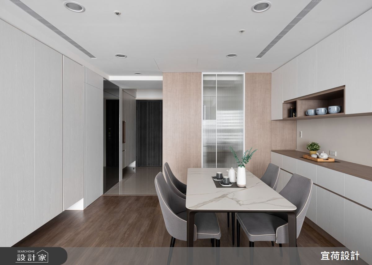 28坪預售屋＿北歐風玄關餐廳案例圖片＿宜荷設計＿宜荷_聚之8