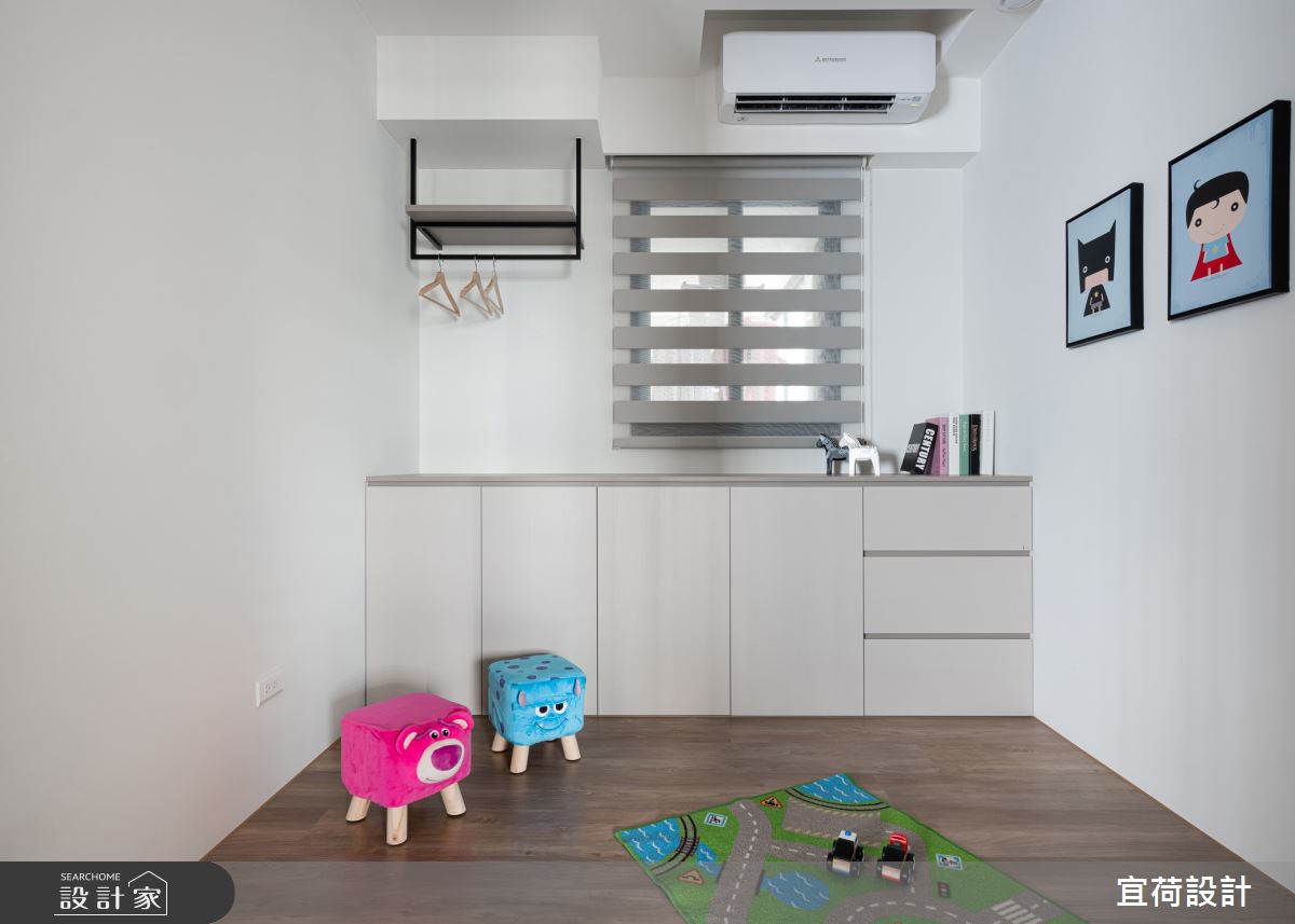 28坪預售屋＿北歐風多功能室案例圖片＿宜荷設計＿宜荷_聚之16