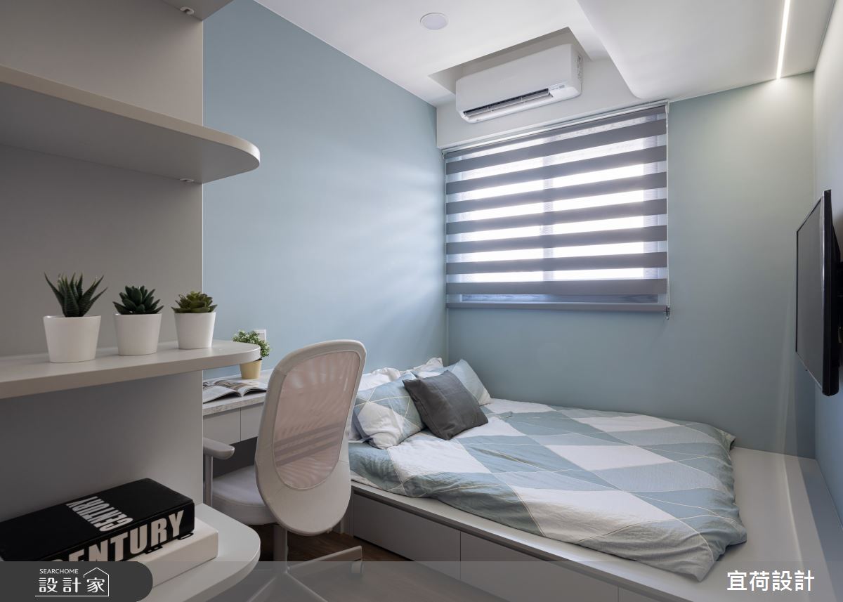 28坪預售屋＿北歐風客房案例圖片＿宜荷設計＿宜荷_聚之13