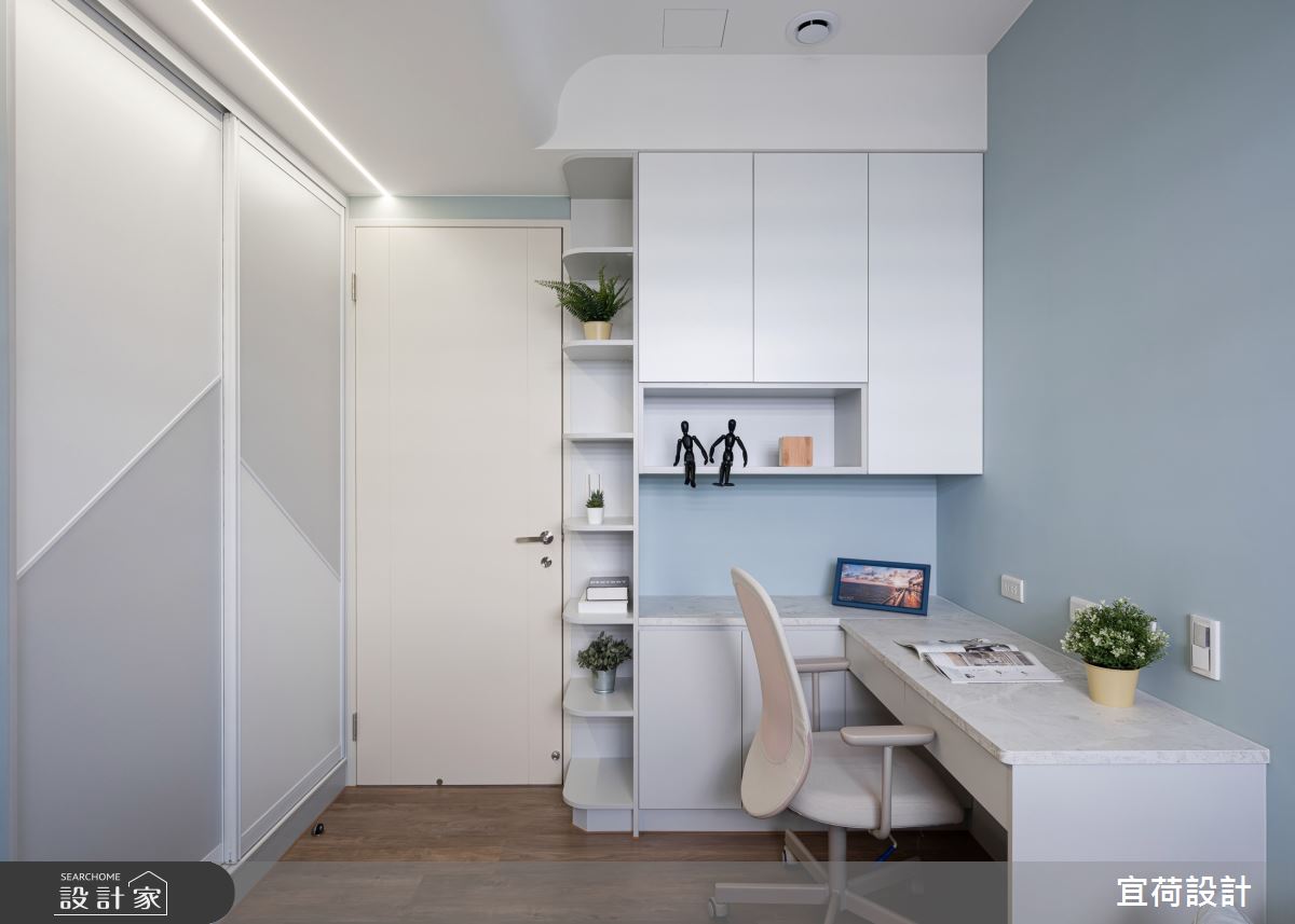28坪預售屋＿北歐風客房案例圖片＿宜荷設計＿宜荷_聚之14