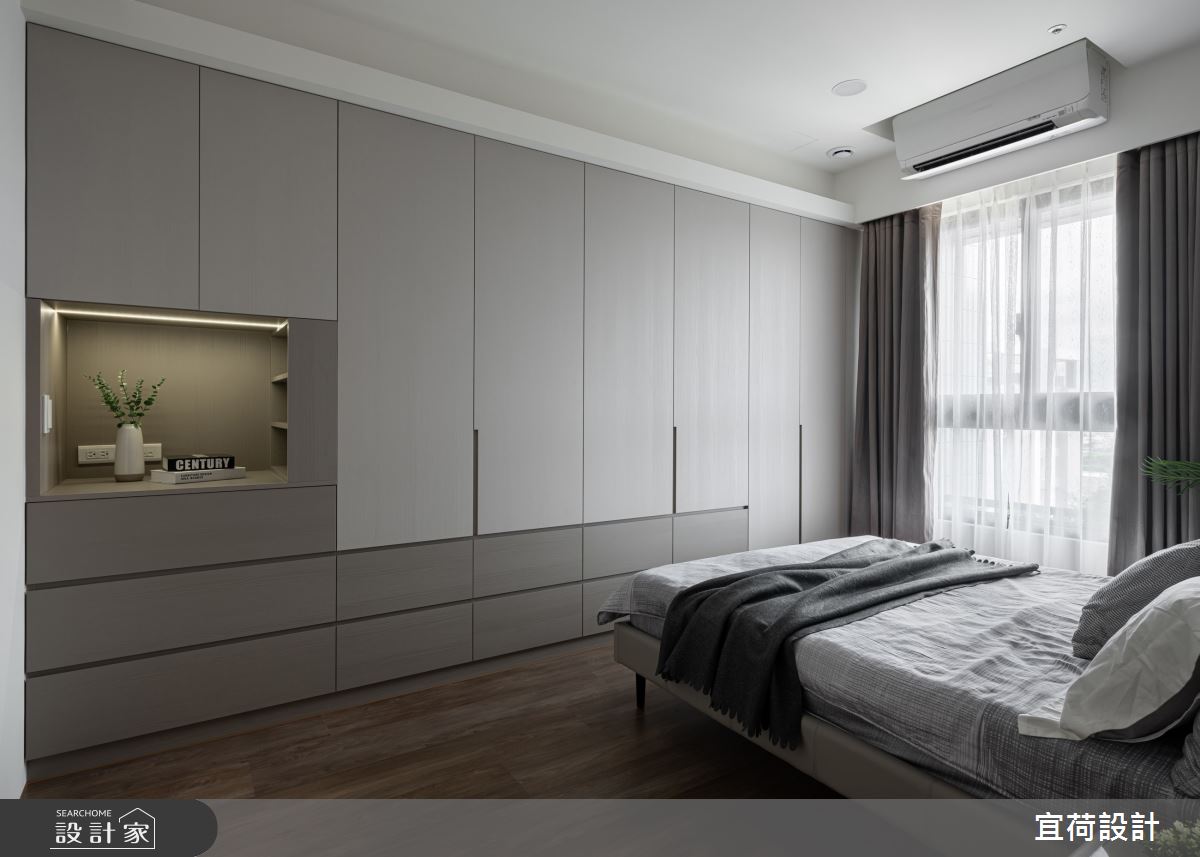 28坪預售屋＿北歐風臥室案例圖片＿宜荷設計＿宜荷_聚之11