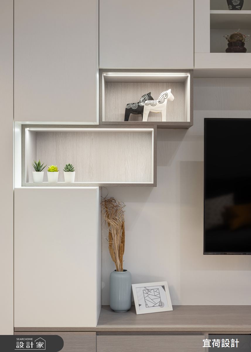 17坪預售屋＿北歐風客廳案例圖片＿宜荷設計＿宜荷_恬靜之10