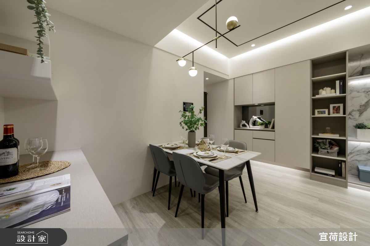 36坪新成屋(5年以下)＿現代風餐廳案例圖片＿宜荷設計＿宜荷_雅緻之6