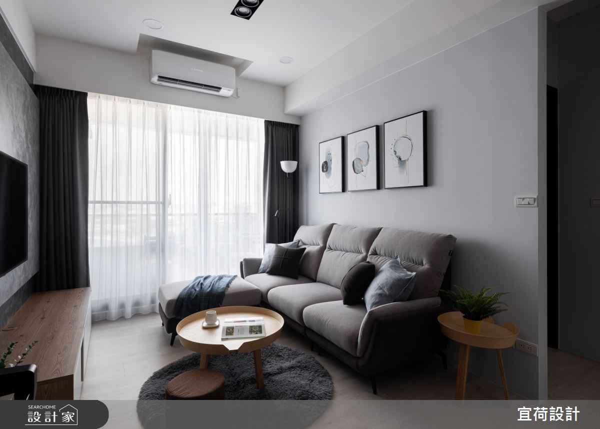 新成屋(5年以下)＿現代風客廳案例圖片＿宜荷設計＿宜荷_契合之2