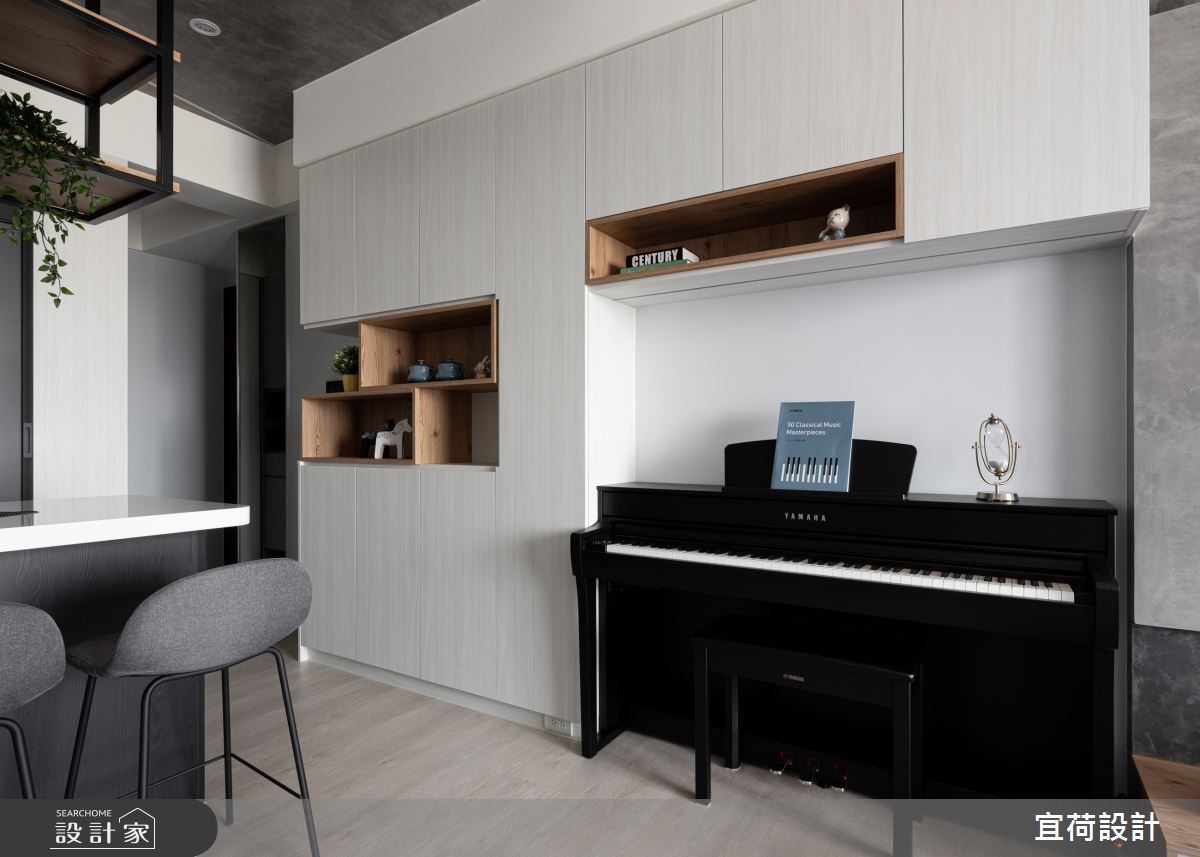 新成屋(5年以下)＿現代風玄關餐廳吧檯案例圖片＿宜荷設計＿宜荷_契合之5