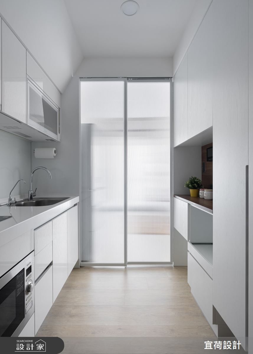 16坪新成屋(5年以下)＿北歐風玄關廚房案例圖片＿宜荷設計＿宜荷_日和之2