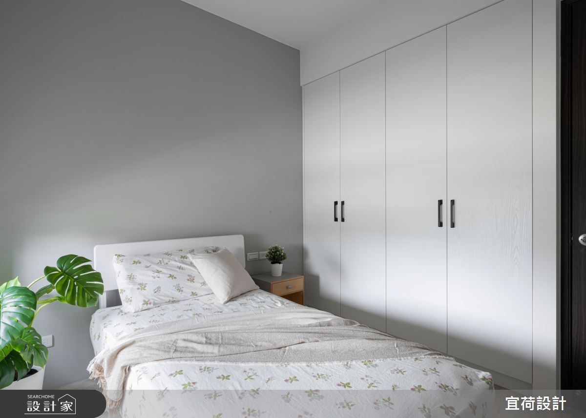 16坪新成屋(5年以下)＿北歐風臥室案例圖片＿宜荷設計＿宜荷_日和之12