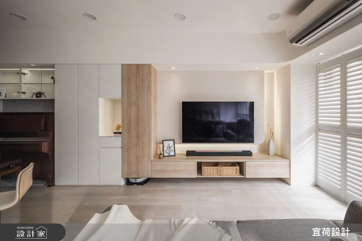 36坪新成屋(5年以下)＿人文禪風客廳餐廳案例圖片＿宜荷設計＿宜荷_日光沐沐之14