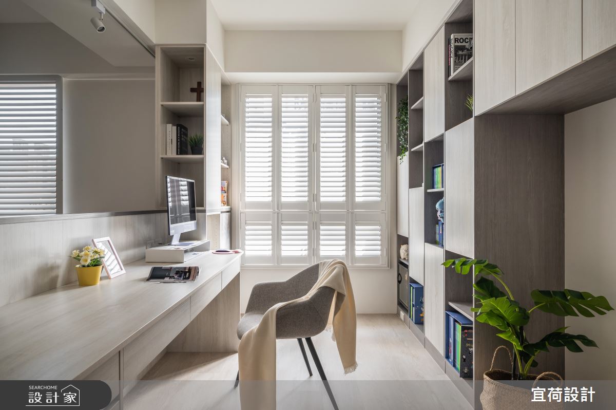 39坪預售屋＿北歐風書房案例圖片＿宜荷設計＿宜荷_生活˙趣之10
