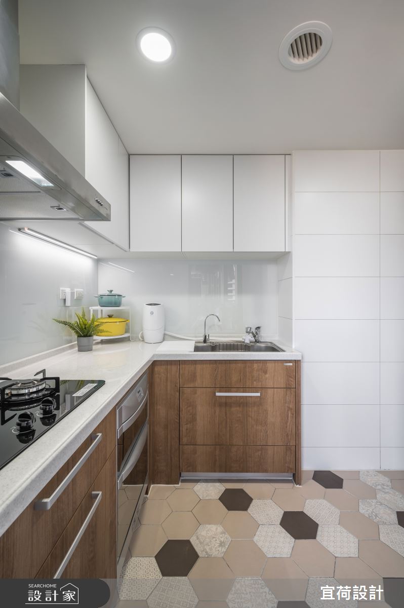 39坪預售屋＿北歐風廚房案例圖片＿宜荷設計＿宜荷_生活˙趣之13