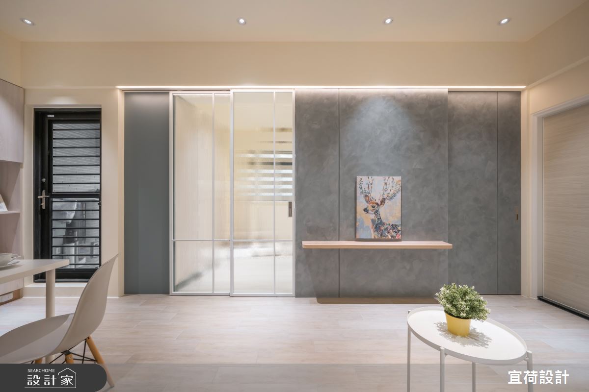 預售屋＿北歐風客廳客房多功能室案例圖片＿宜荷設計＿宜荷_Hygge之3