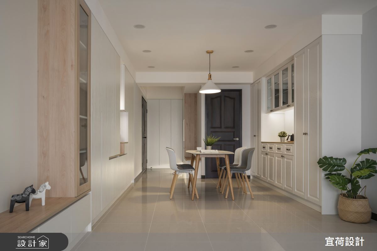 48坪新成屋(5年以下)＿輕美式北歐風餐廳案例圖片＿宜荷設計＿宜荷_和煦之11