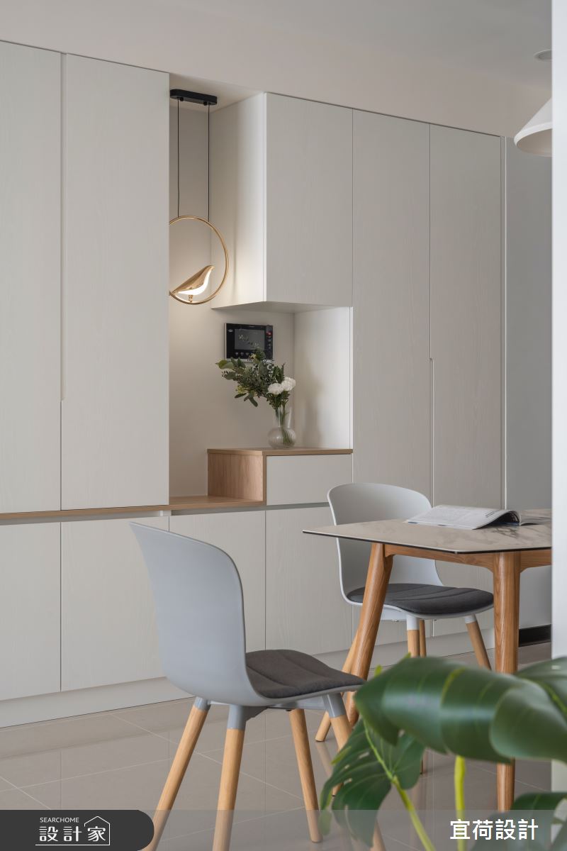 48坪新成屋(5年以下)＿輕美式北歐風餐廳案例圖片＿宜荷設計＿宜荷_和煦之16