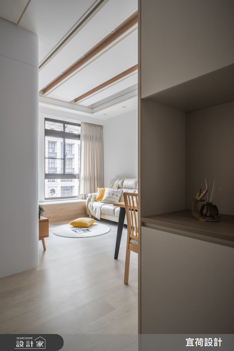 中古屋(5~15年)＿北歐風玄關案例圖片＿宜荷設計＿宜荷_隅之2