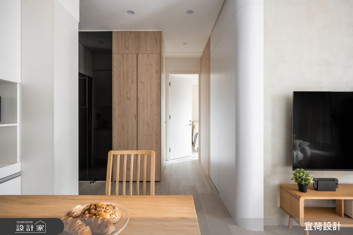 中古屋(5~15年)＿北歐風客廳餐廳案例圖片＿宜荷設計＿宜荷_隅之7
